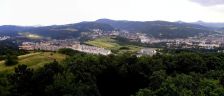 Pohled na Ústí nad Labem z Erbenovy vyhlídky