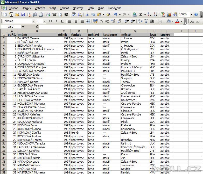 Excel - Formuláře pro zadávání dat