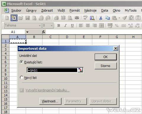 Excel - Import textového souboru