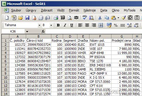 Excel - Import textového souboru