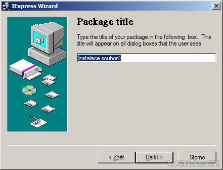 Iexpress - instalační balíček snadno a rychle